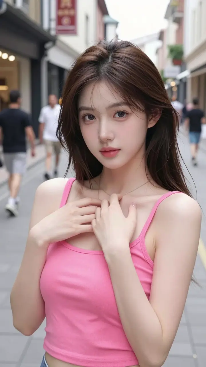 A beautiful 20-year-old Western woman