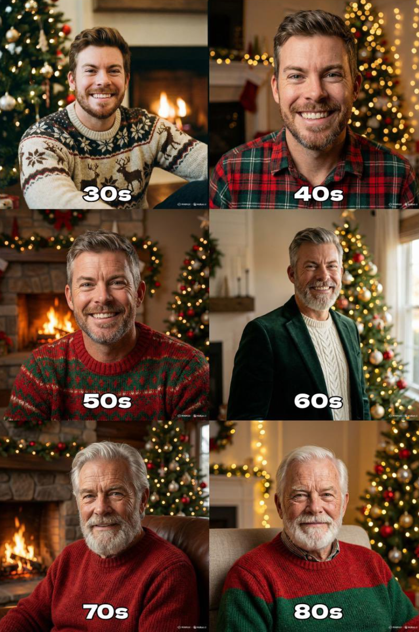 Aging Through the Years output