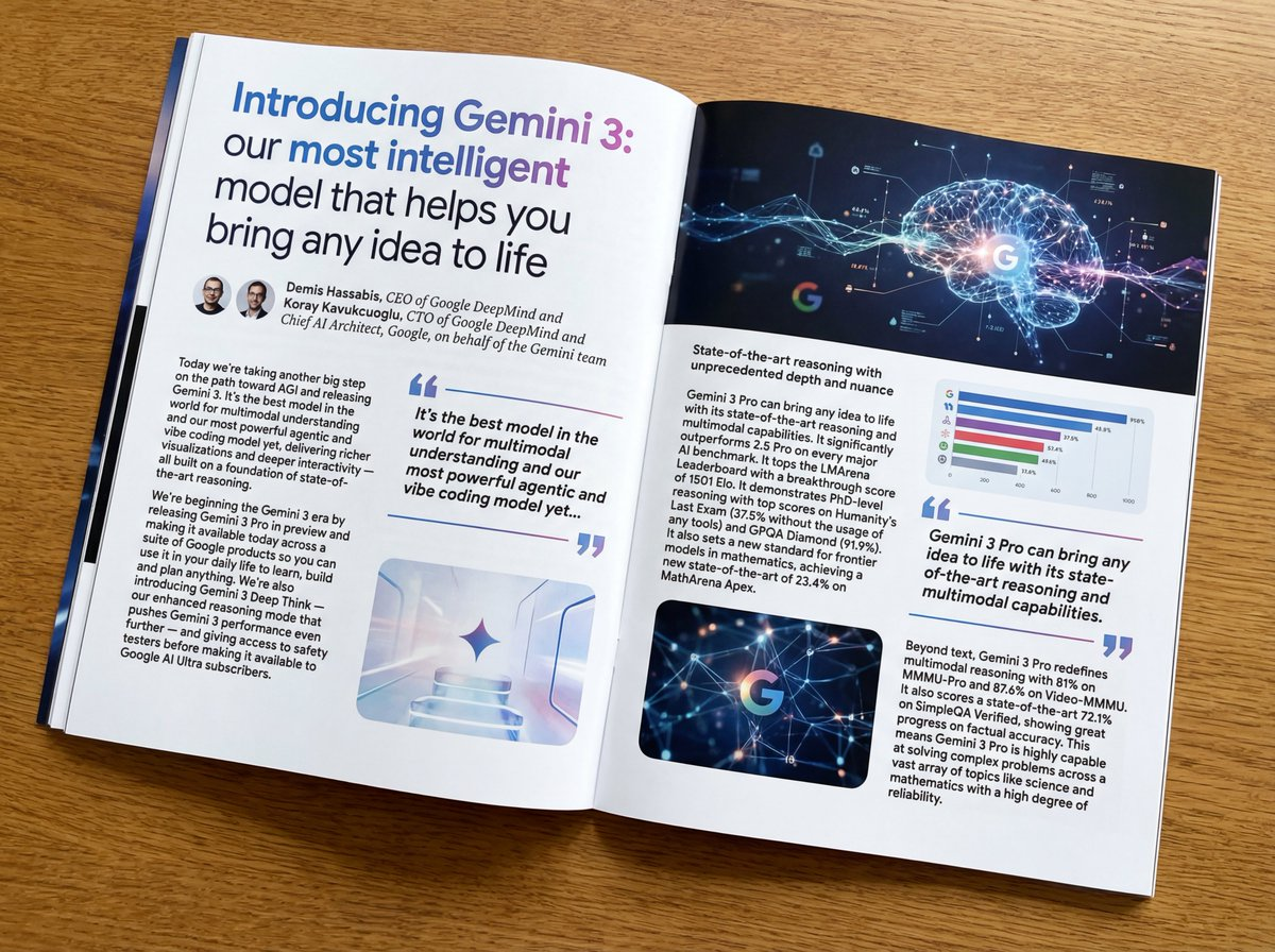 Magazine Layout Generator output